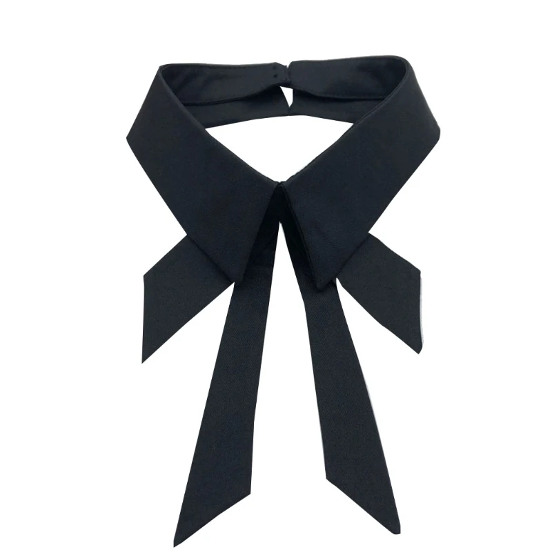 Women Girls Fake Collar Detachable Lapel Blouse Neck Bow Tie False Collar Choker Decorative for Female Clothes Accessory D0LF
Women Girls Fake Collar Detachable Lapel Blouse Neck Bow Tie False Collar Choker Decorative for Female Clothes Accessory D0LF