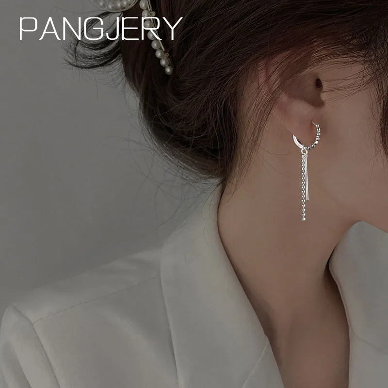 PANGJERY 925 Stamp Small Cylindrical Tassel Earrings for Women Simple Hip Hop Christmas Prevent Allergy Jewelry Gifts
PANGJERY 925 Stamp Small Cylindrical Tassel Earrings for Women Simple Hip Hop Christmas Prevent Allergy Jewelry Gifts