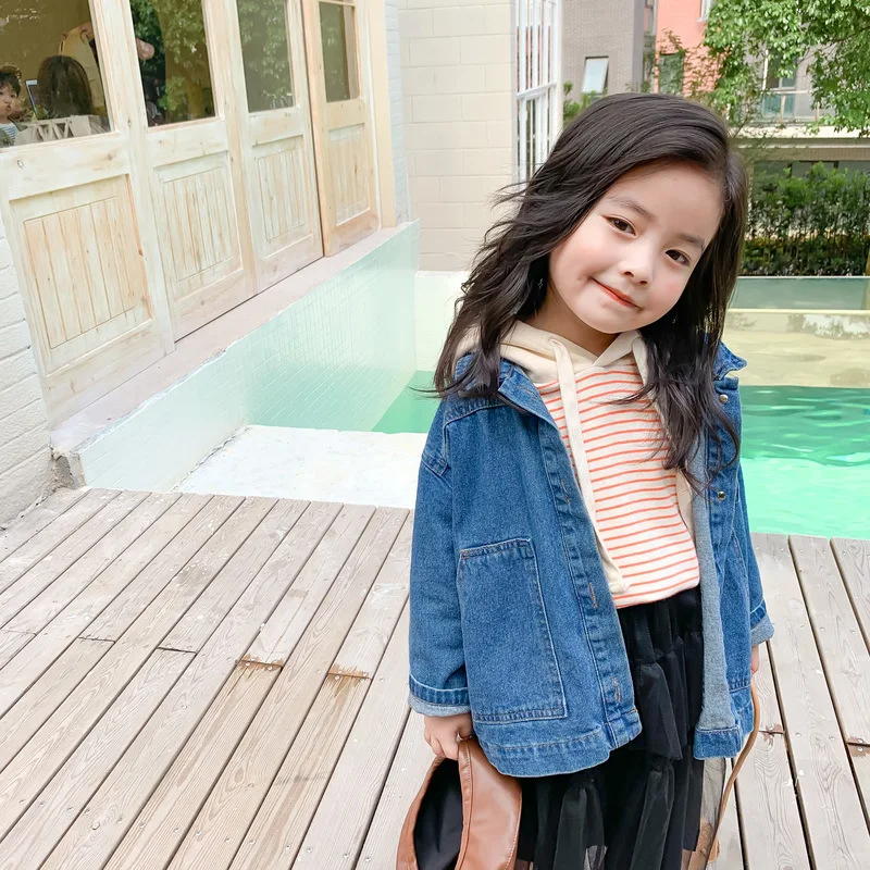 Spring Autumn Kids Loose Jacket Coat 1-6Y Toddler Boys and Girls Denim Jacket Baby Denim Jacket Pure Color Girls Demin Outerwear
Spring Autumn Kids Loose Jacket Coat 1-6Y Toddler Boys and Girls Denim Jacket Baby Denim Jacket Pure Color Girls Demin Outerwear