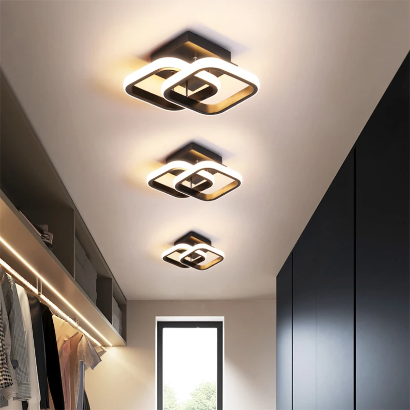 Nordic balcony cloakroom fashion creative acrylic geometric LED black/white ceiling lamp modern corridor ceiling lamp
Nordic balcony cloakroom fashion creative acrylic geometric LED black/white ceiling lamp modern corridor ceiling lamp