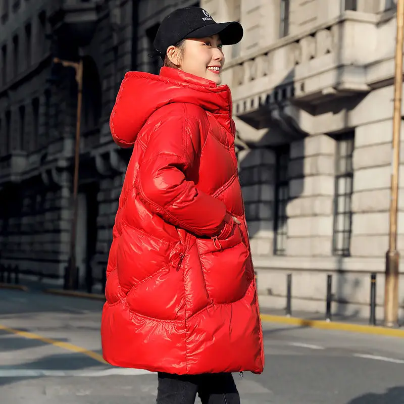Women 2021 Winter Jacket Female White Duck Down Jackets Hooded Casual Loose Down Coat Ladies Warm Down Parkas Snow Outwear A649
Women 2021 Winter Jacket Female White Duck Down Jackets Hooded Casual Loose Down Coat Ladies Warm Down Parkas Snow Outwear A649