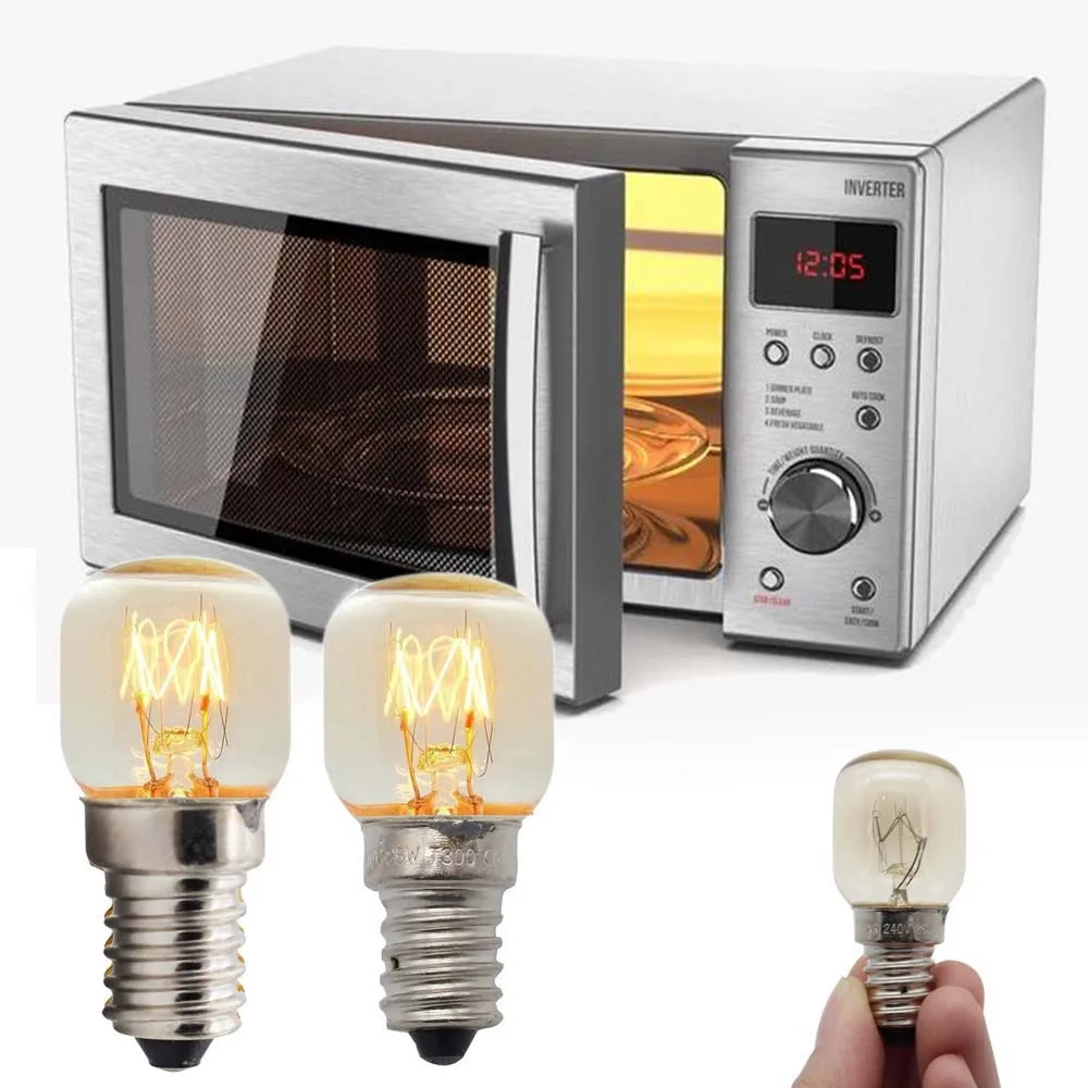 High temperature 15W / 25W / 300 Degree SES E14 OVEN toaster/ steam LIGHT BULBS / COOKER HOOD LAMPS 220v - 240v
High temperature 15W / 25W / 300 Degree SES E14 OVEN toaster/ steam LIGHT BULBS / COOKER HOOD LAMPS 220v - 240v