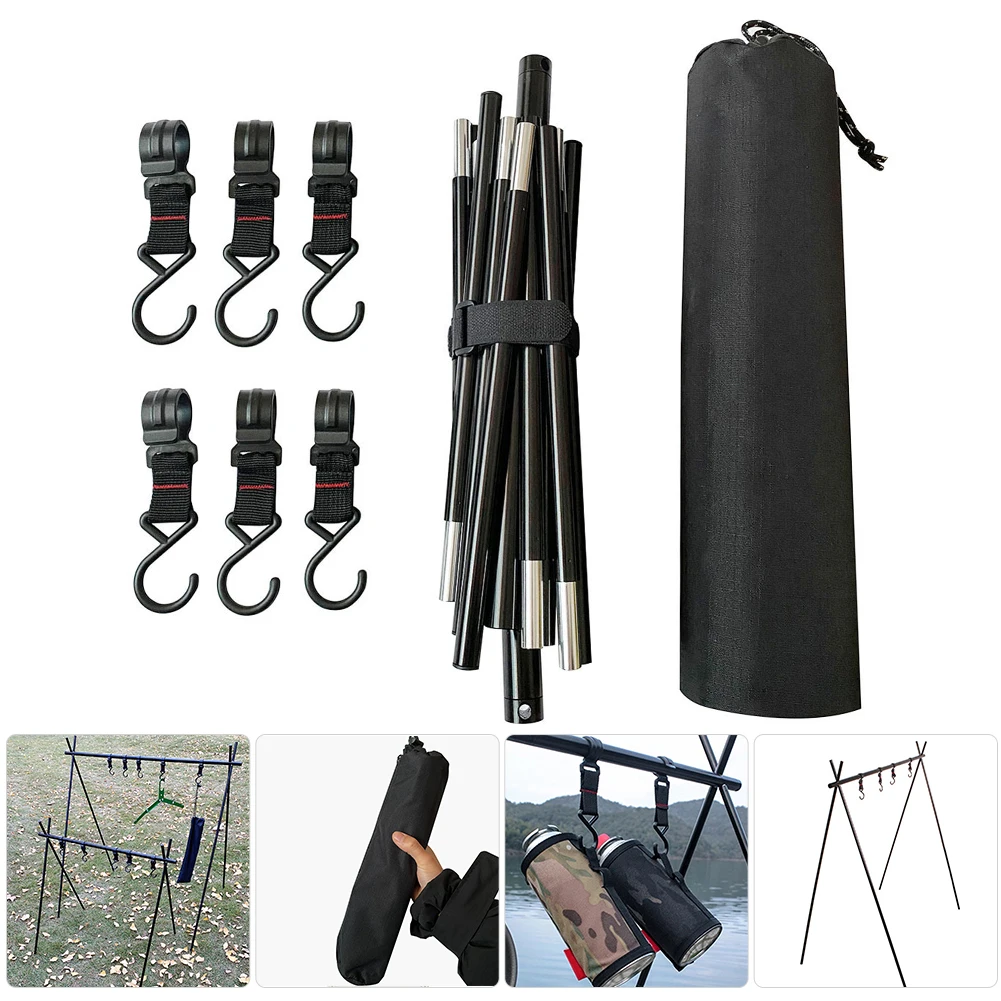 Hanging Rack Outdoor Camping Shelf Clothes Sundry Storage Aluminum Alloy Hanger Triangle Stand Camping Hiking Tool
Hanging Rack Outdoor Camping Shelf Clothes Sundry Storage Aluminum Alloy Hanger Triangle Stand Camping Hiking Tool