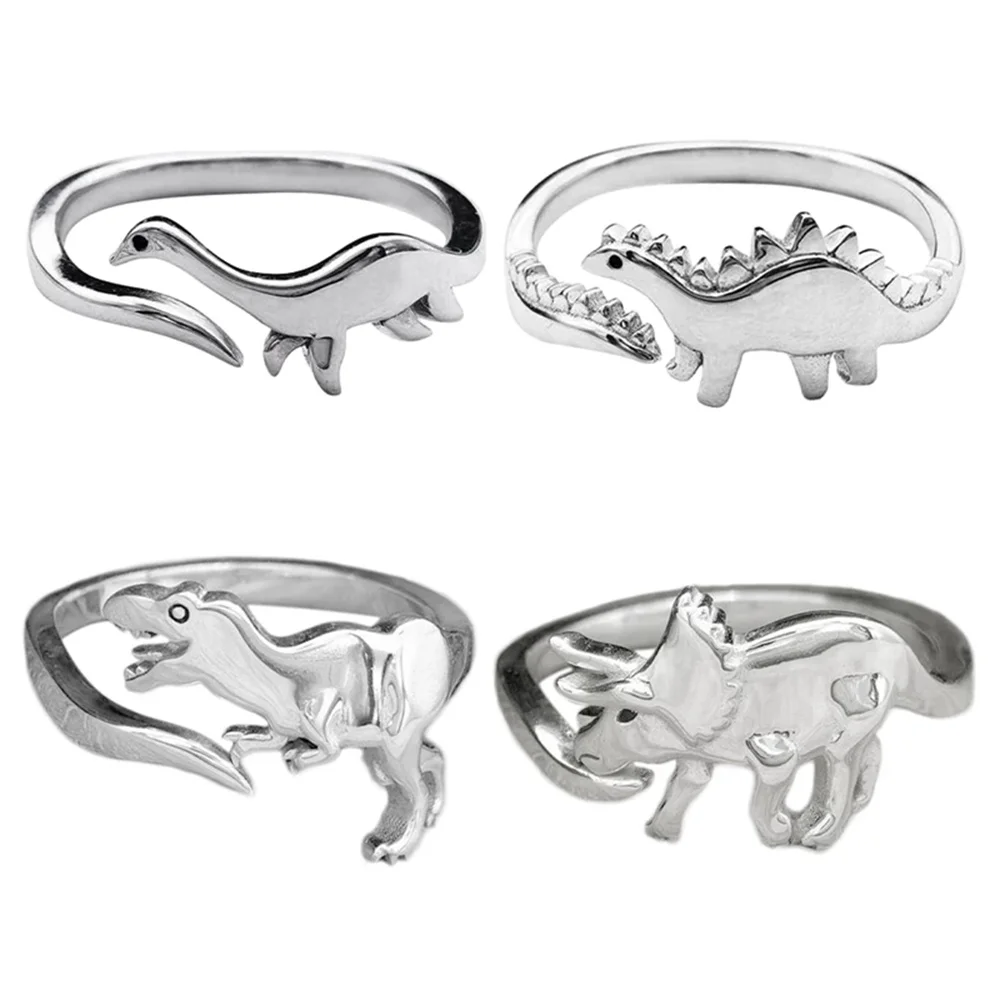 Dinosaur Rings Cute Ring Silver Color Opening Adjustable Rings Best Love Gift Design Animal Dainty Finger Ring For Women Men
Dinosaur Rings Cute Ring Silver Color Opening Adjustable Rings Best Love Gift Design Animal Dainty Finger Ring For Women Men