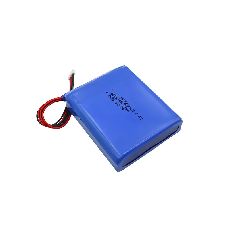 105565 2s 7.4v 5000mah Rechargeable Lithium Ion Polymer Battery With Pcb And 7p Connector
105565 2s 7.4v 5000mah Rechargeable Lithium Ion Polymer Battery With Pcb And 7p Connector