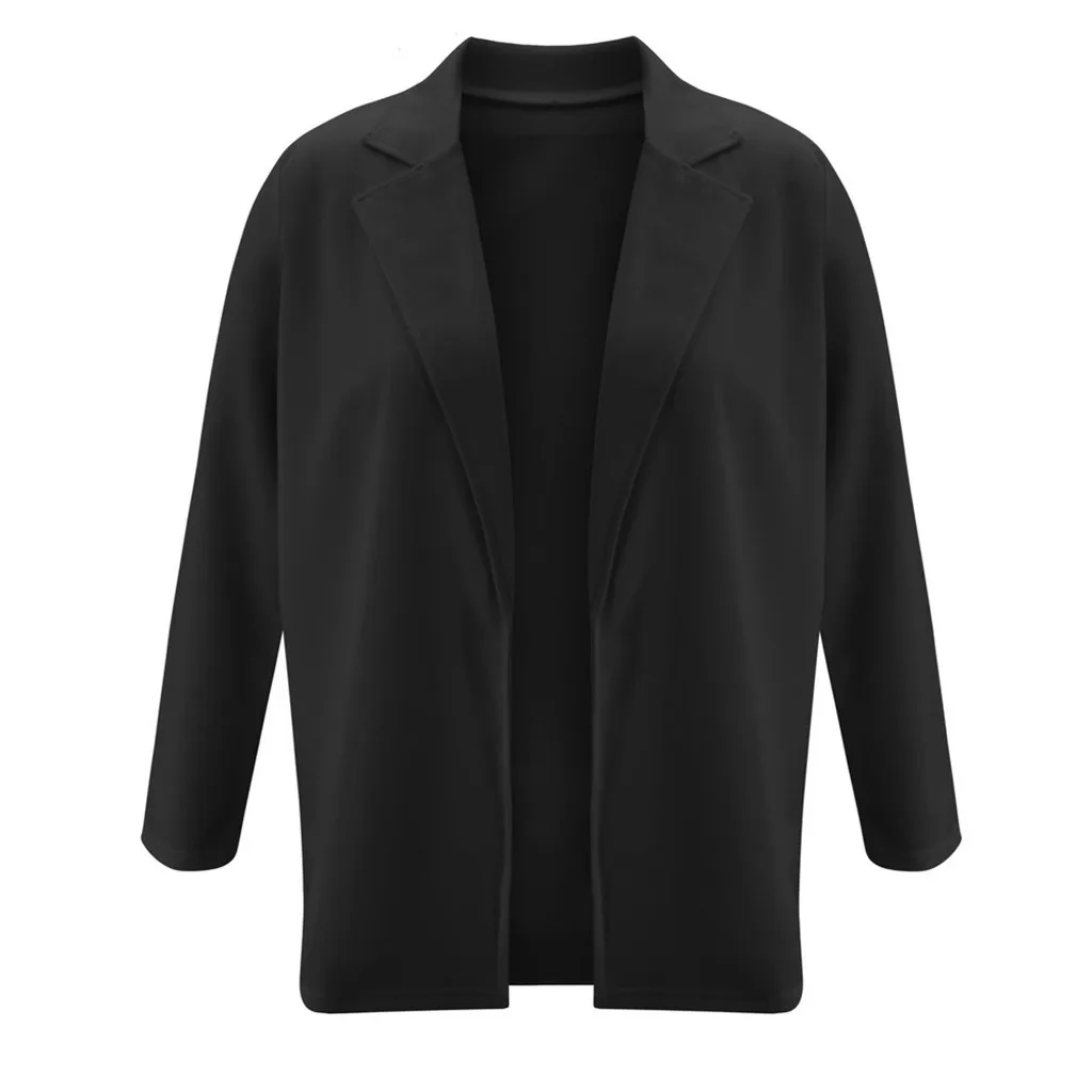 2021 Womens Ladies Cardigan Solid Long Sleeve Pocket Coat Outerwear Trench Coat Office ladies Work Blazer Suit Loose Jacket
2021 Womens Ladies Cardigan Solid Long Sleeve Pocket Coat Outerwear Trench Coat Office ladies Work Blazer Suit Loose Jacket