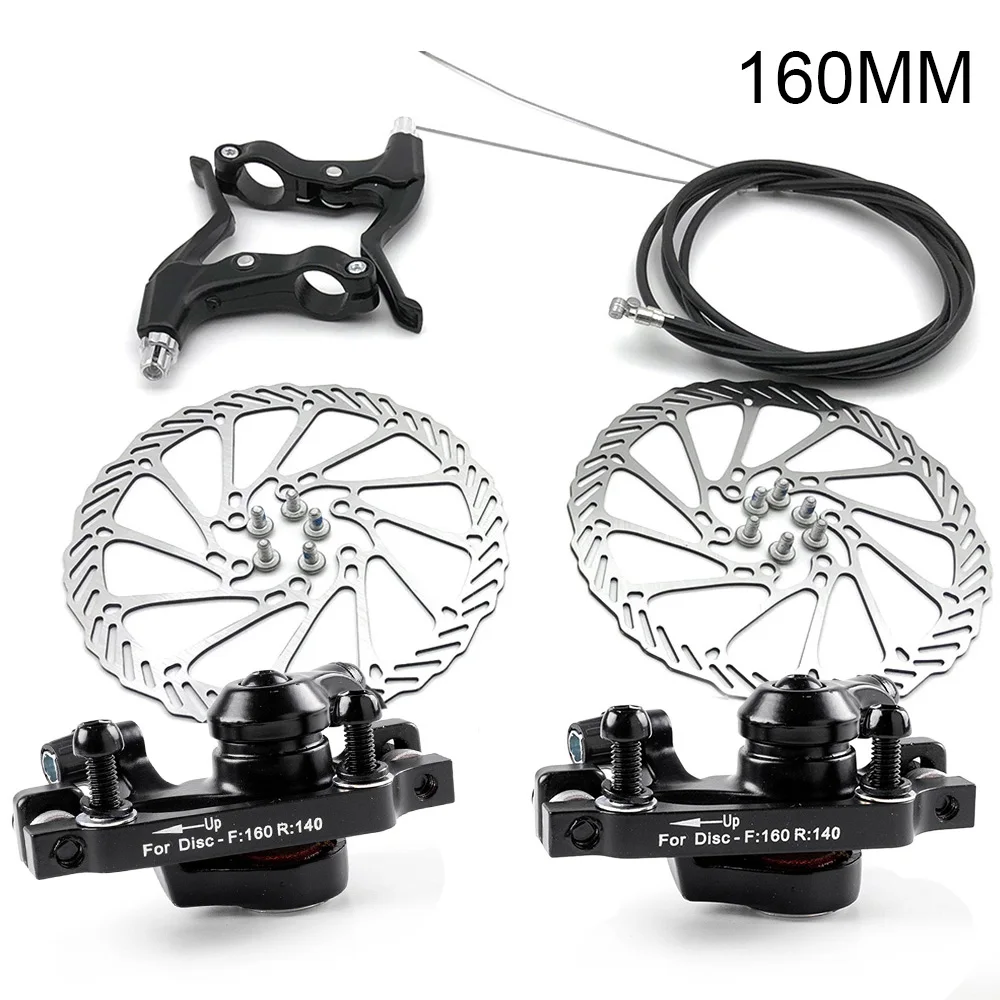 MTB Bike Disc Brake Front Rear Disc Rotor Brake Kit For Folding Bicycles Cable Shift Disc Brake Rotor Set Freio Hidraulico
MTB Bike Disc Brake Front Rear Disc Rotor Brake Kit For Folding Bicycles Cable Shift Disc Brake Rotor Set Freio Hidraulico