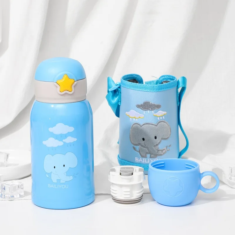 600ml Baby animal Feeding Cup Stainless Steel Milk Thermos for Children Insulated hot water Bottle leak-poof thermal Cup
600ml Baby animal Feeding Cup Stainless Steel Milk Thermos for Children Insulated hot water Bottle leak-poof thermal Cup
