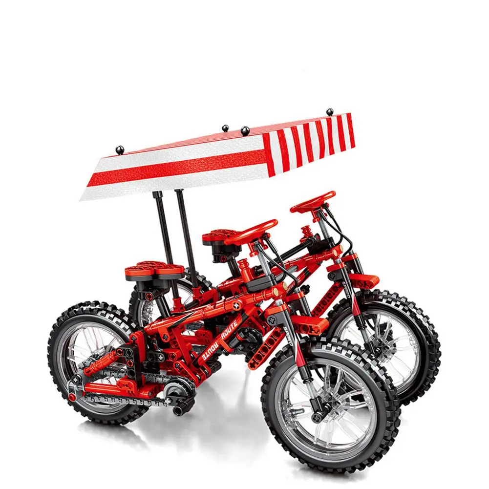 LeadingStar Bicycle Mechanical Password Technology Assembling Building Block Toys
LeadingStar Bicycle Mechanical Password Technology Assembling Building Block Toys