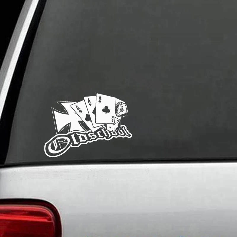 High Quality Car Sticker Old School - Humor Logo Map Poker Windshield Bumper Motorcycle Helmet Decal Waterproof PVC
High Quality Car Sticker Old School - Humor Logo Map Poker Windshield Bumper Motorcycle Helmet Decal Waterproof PVC