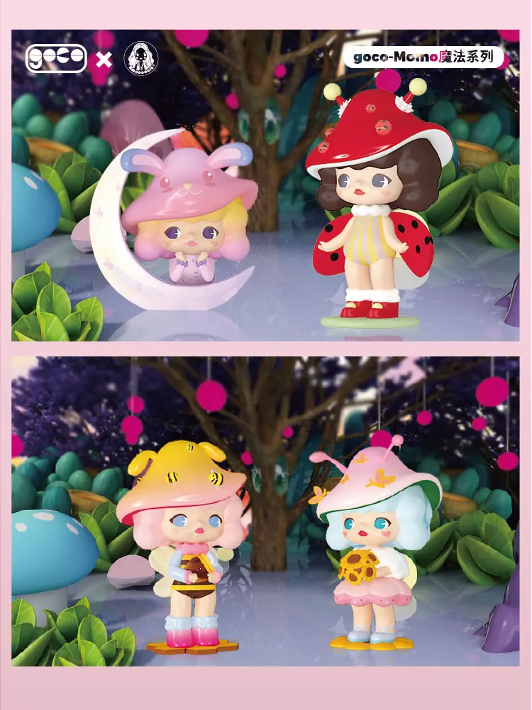 Magic Momo Department of Magic Mushroom Ornaments Blind Box GOCO Cool Cosplay Cute Girl Web Celebrity Hands Home Accessories
Magic Momo Department of Magic Mushroom Ornaments Blind Box GOCO Cool Cosplay Cute Girl Web Celebrity Hands Home Accessories