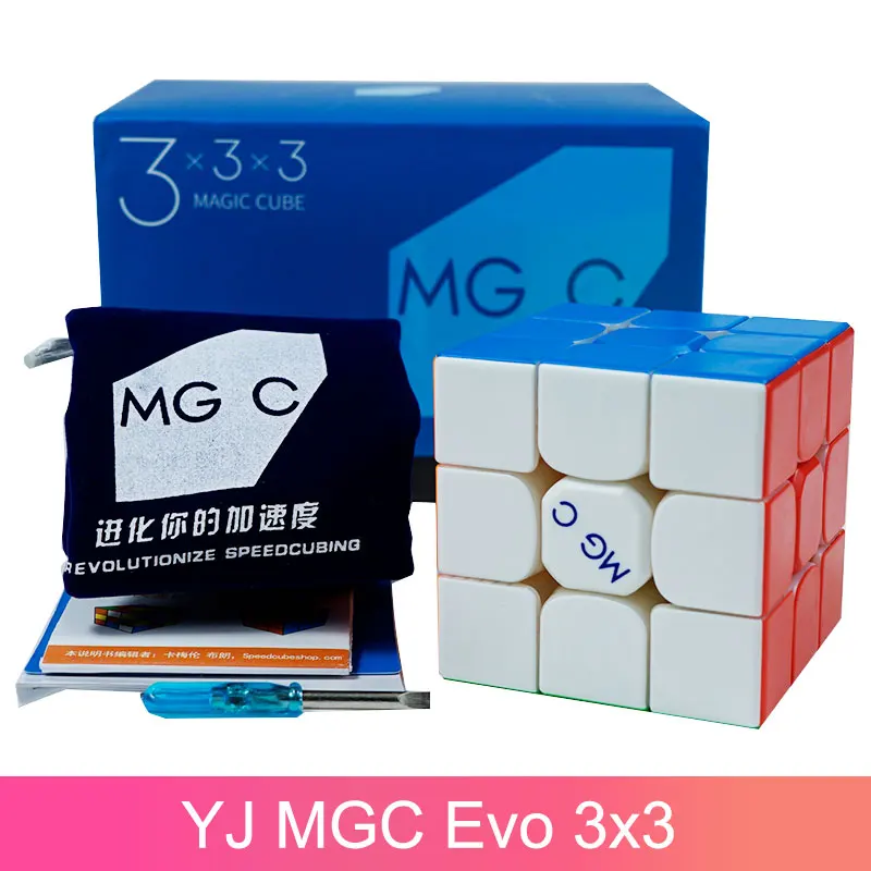 YJ MGC EVO 3x3 Magnetic Cubing Speed Magic Puzzle Strickerless 3x3 Cubo Magico 56mm regular Size Intelligence Toys for Children
YJ MGC EVO 3x3 Magnetic Cubing Speed Magic Puzzle Strickerless 3x3 Cubo Magico 56mm regular Size Intelligence Toys for Children