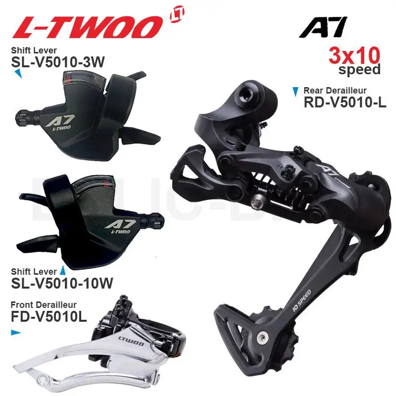 Переключатель скоростей LTWOO A7 3x10 с переключателем передач 3x10 в, передний/задний переключатель передач SUGEK M6010, кассета звездочек как M4100 M6000 д...
Переключатель скоростей LTWOO A7 3x10 с переключателем передач 3x10 в, передний/задний переключатель передач SUGEK M6010, кассета звездочек как M4100 M6000 д...