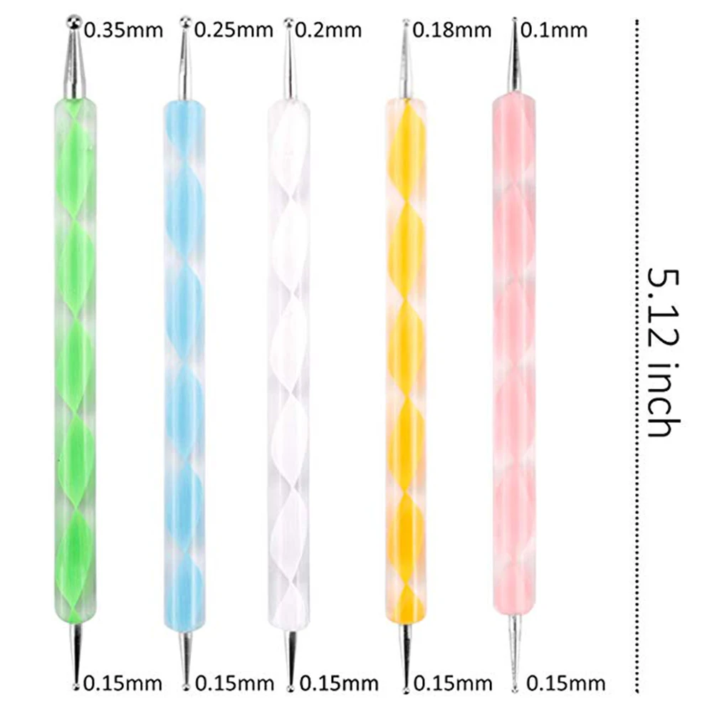 DIY Nail Art Dotting Painting Pen Professional Manicure Nail Glitter Tools Kit Acrylic Crystal Nail Art Dotting Pen Tool Dot Set
DIY Nail Art Dotting Painting Pen Professional Manicure Nail Glitter Tools Kit Acrylic Crystal Nail Art Dotting Pen Tool Dot Set