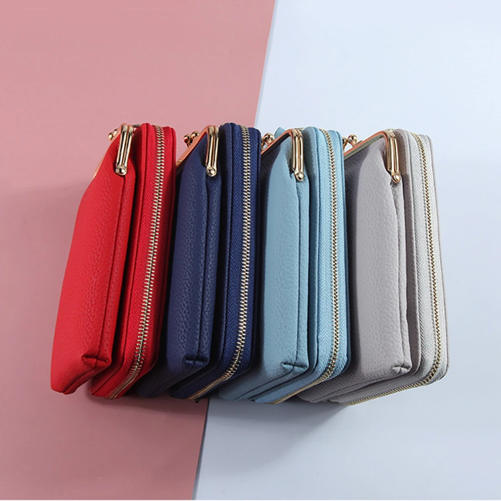 Geestock Women Phone Crossbody Bag PU Leather MINI Shoulder Messenger Bag Large Capacity Travel Portable Coin Purse Card Pouch
Geestock Women Phone Crossbody Bag PU Leather MINI Shoulder Messenger Bag Large Capacity Travel Portable Coin Purse Card Pouch