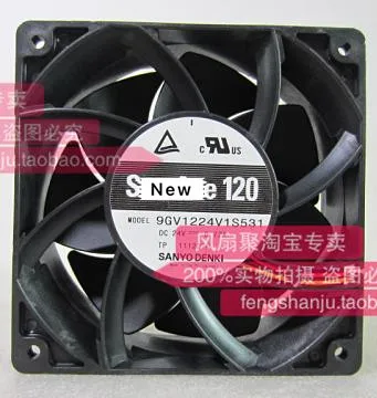 Кулер для охлаждения сервера Sanyo Denki 9GV1224V1S531, постоянный ток 24 В, 120 А, 120x38 мм, 3-проводной
Кулер для охлаждения сервера Sanyo Denki 9GV1224V1S531, постоянный ток 24 В, 120 А, 120x38 мм, 3-проводной