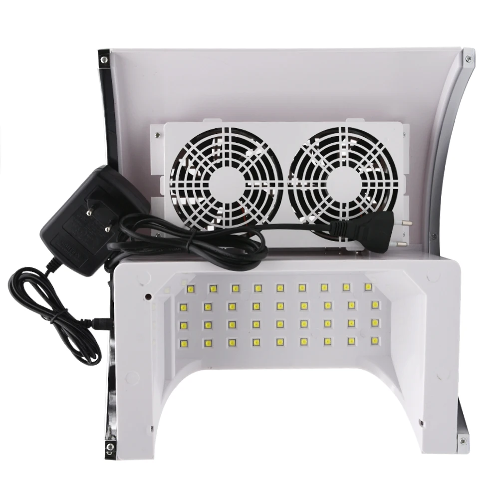 80W 2-IN-1 Nail Lamp & Nail Dust Collector Vacuum Cleaner for Nail Art 36 LEDs Nail with Big Fan UV Gel Varnish Dust Collect
80W 2-IN-1 Nail Lamp & Nail Dust Collector Vacuum Cleaner for Nail Art 36 LEDs Nail with Big Fan UV Gel Varnish Dust Collect