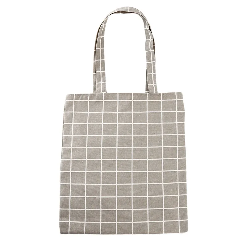 Fashion Women Student Canvas Bag Linen Plaid Shoulder Tote Handbag Eco Shopping Large Capacity 2020 New Casual Simple Bags
Fashion Women Student Canvas Bag Linen Plaid Shoulder Tote Handbag Eco Shopping Large Capacity 2020 New Casual Simple Bags