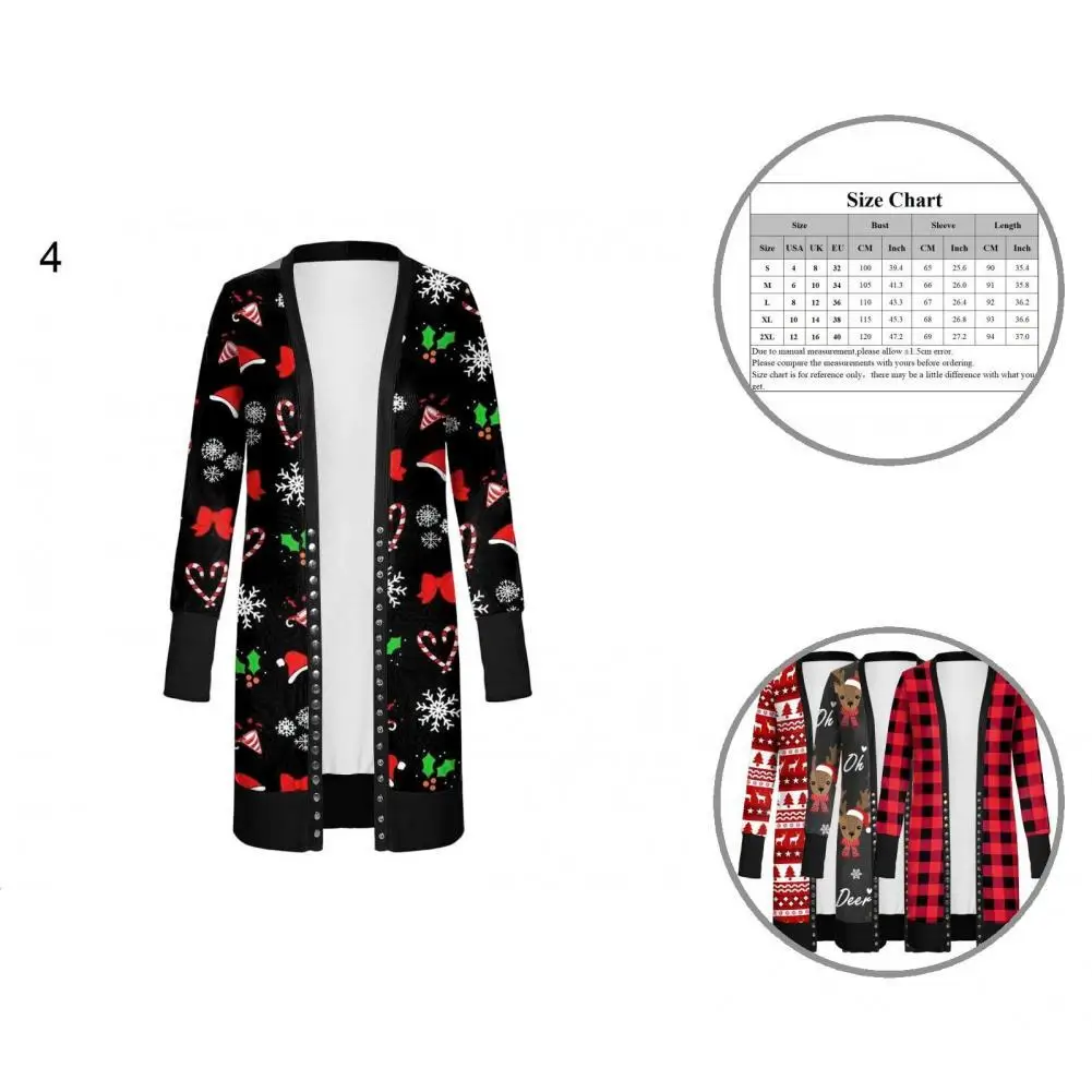Santa Claus Great Wear Resistant Christmas Coat Elk Lady Coat Festive for Daily Wear
Santa Claus Great Wear Resistant Christmas Coat Elk Lady Coat Festive for Daily Wear