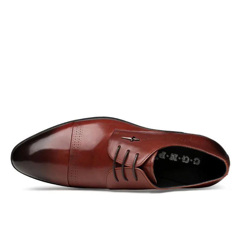 Dress Shoes Outdoor Wedding Party Mens Business Shoes Genuine Cow Leather Oxfords Lace Up Boys Prom Social Shoes Men G243
Dress Shoes Outdoor Wedding Party Mens Business Shoes Genuine Cow Leather Oxfords Lace Up Boys Prom Social Shoes Men G243