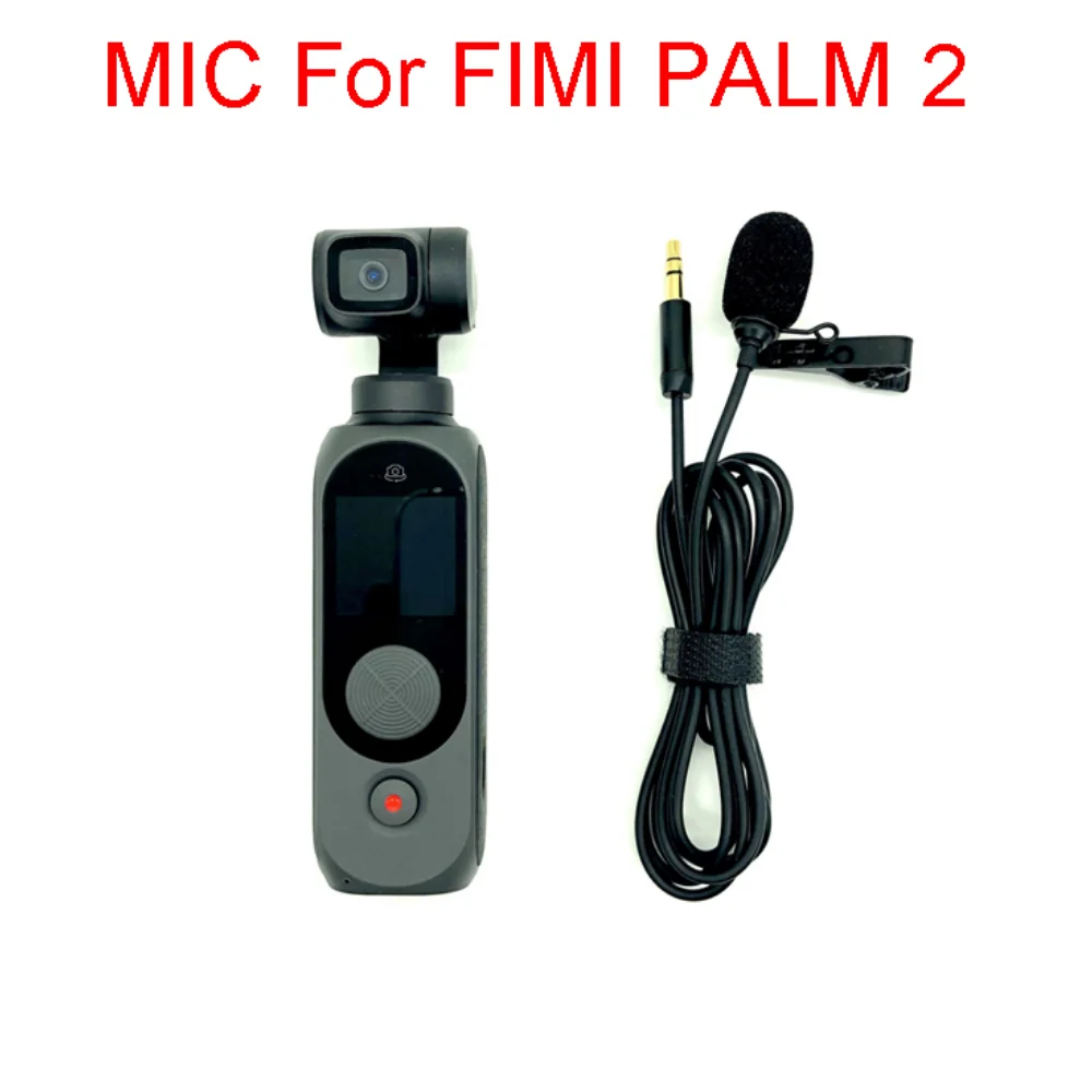 FIMI PALM 2 Accessories 3.5 Port Lavalier Microphone for FIMI PALM 2 Pocket Camera Hi-Fi Recording Microphone Accessories
FIMI PALM 2 Accessories 3.5 Port Lavalier Microphone for FIMI PALM 2 Pocket Camera Hi-Fi Recording Microphone Accessories