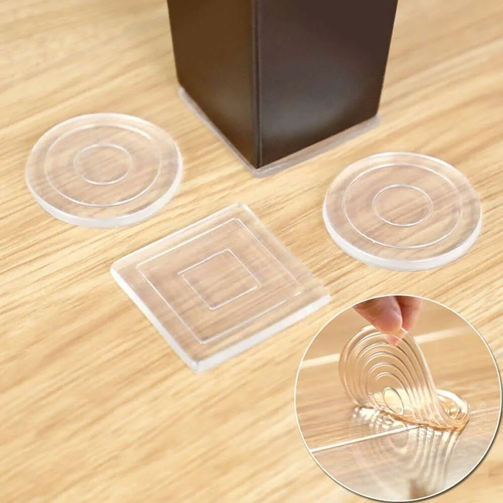 4pcs Transparent Silicone Protection Cover Thick Non-slip Table Chairs Foot Protection Caps Pads Furniture Chair Leg Protective
4pcs Transparent Silicone Protection Cover Thick Non-slip Table Chairs Foot Protection Caps Pads Furniture Chair Leg Protective