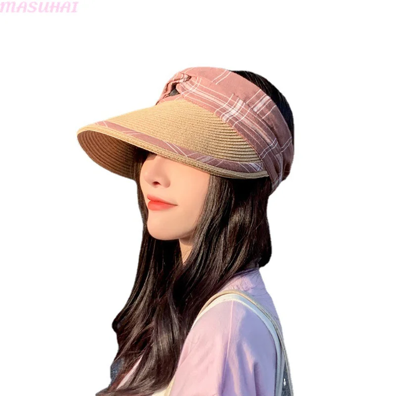 MASUHAI New hat female Korean summer empty top hat sunscreen ultraviolet covering face big brim fisherman hat sunshade sun hat
MASUHAI New hat female Korean summer empty top hat sunscreen ultraviolet covering face big brim fisherman hat sunshade sun hat