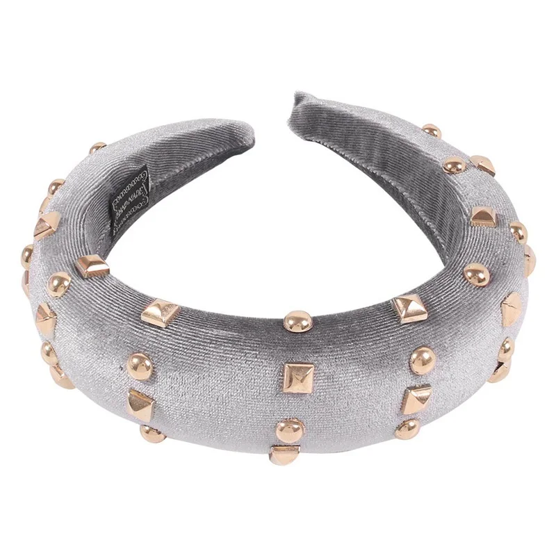 DUOJIAOYAN New Thick Sponge Headband Luxury Diamond Hair Accessories Women Street Shoot Fashion Hair Band Velvet Noble Hair Hoop
DUOJIAOYAN New Thick Sponge Headband Luxury Diamond Hair Accessories Women Street Shoot Fashion Hair Band Velvet Noble Hair Hoop