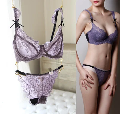NXY Free Shipping Ultra-thin transparent lace sexy bra set young girl women push up thin temptation underwear bra set BCD cup
NXY Free Shipping Ultra-thin transparent lace sexy bra set young girl women push up thin temptation underwear bra set BCD cup
