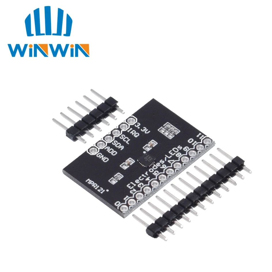 MPR121 Breakout V12 емкостный сенсорный сенсор модуль контроллера I2C клавиатура макетная