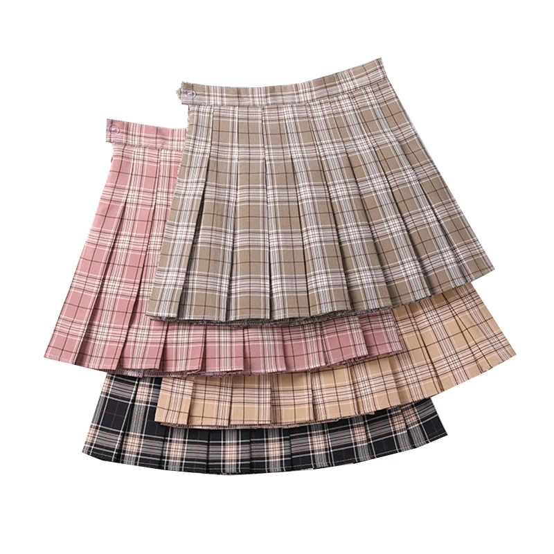 Summer Women Pleated Skirts High Waist Woman Plaid Mini Skirt Preppy Style Sweet Female Short Skirt Harajuku Cute Ladies Skirts
Summer Women Pleated Skirts High Waist Woman Plaid Mini Skirt Preppy Style Sweet Female Short Skirt Harajuku Cute Ladies Skirts