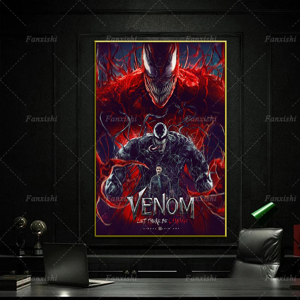 Movie Posters Venom Carnage Wall Art Prints Modern Canvas Modular Pictures For Living Room Home Decoration Painting Gift Frame
Movie Posters Venom Carnage Wall Art Prints Modern Canvas Modular Pictures For Living Room Home Decoration Painting Gift Frame
