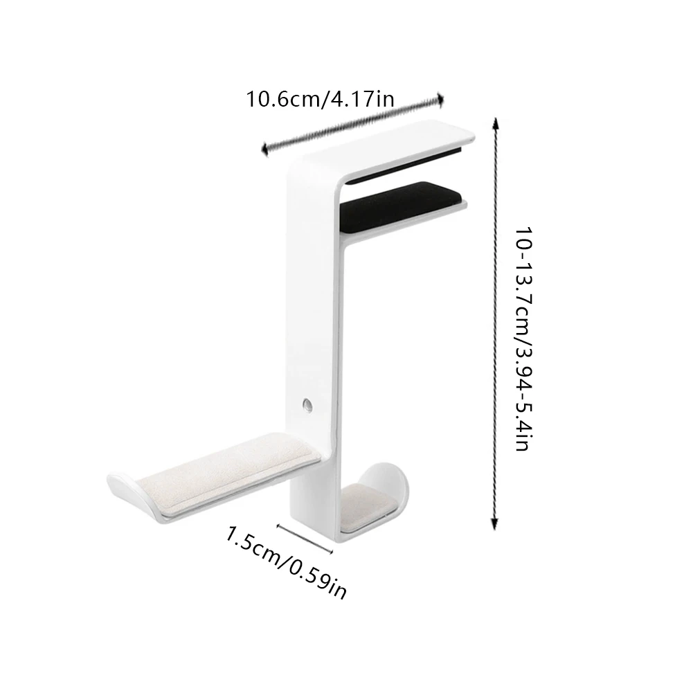 New Universal Headphone Hanger Holder Gaming Headphone Stand Bracket Display Rack Headset Holder Space Saving Table Clamp Holder
New Universal Headphone Hanger Holder Gaming Headphone Stand Bracket Display Rack Headset Holder Space Saving Table Clamp Holder