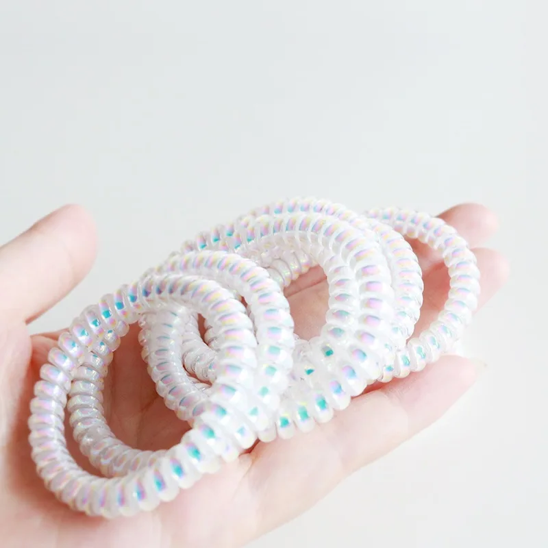 10Pcs/Lot AB White Colorful Thin Elastic Hair Band TPU Rubber Telephone Wire Rope Holder Party Hairband Size 4.5CM
10Pcs/Lot AB White Colorful Thin Elastic Hair Band TPU Rubber Telephone Wire Rope Holder Party Hairband Size 4.5CM