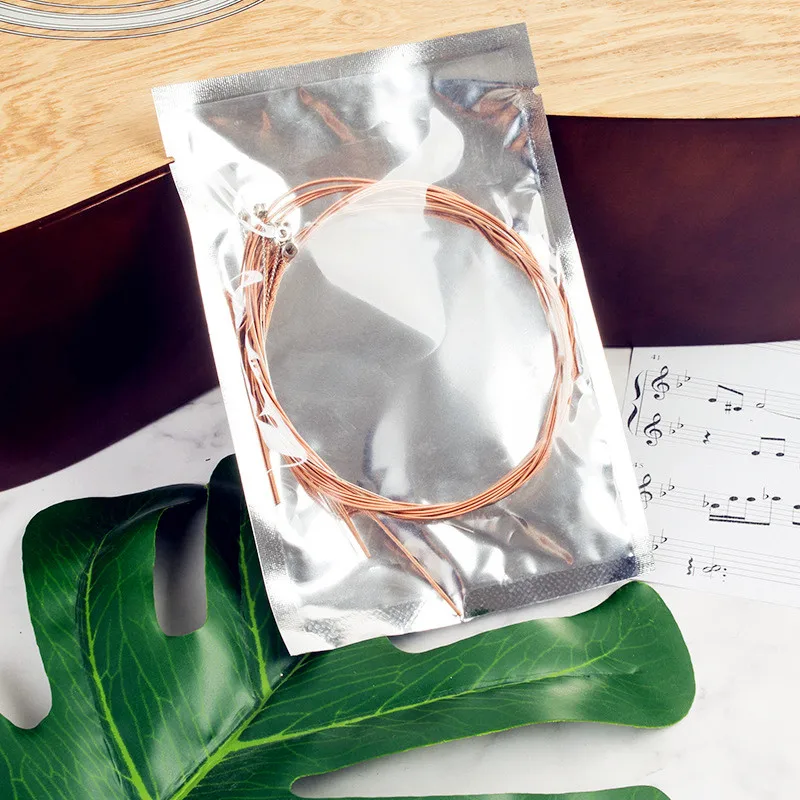 6pcs/set Acoustic Flok Guitar String 009-045 Inch Steel Core Phosphor Bronze Color Alloy with Proprietary Anti-Rust Coat
6pcs/set Acoustic Flok Guitar String 009-045 Inch Steel Core Phosphor Bronze Color Alloy with Proprietary Anti-Rust Coat