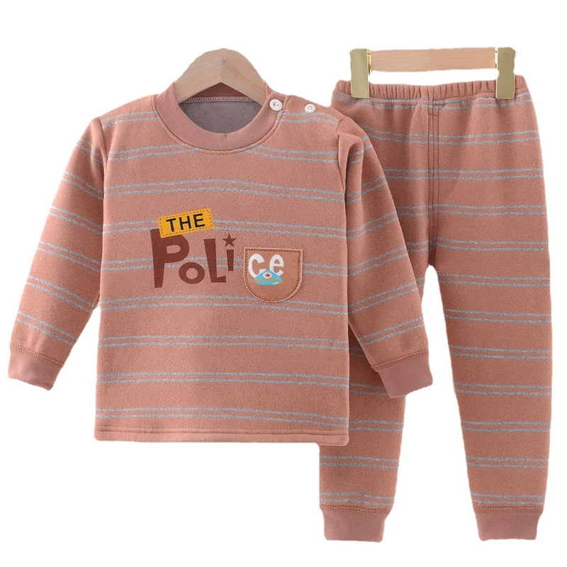 Children Pajamas Suits Thick Plush Boys Girls Autumn Winter 2021 New Cartoon Thermal Underwear Baby Set Homewear Kids Clothes
Children Pajamas Suits Thick Plush Boys Girls Autumn Winter 2021 New Cartoon Thermal Underwear Baby Set Homewear Kids Clothes