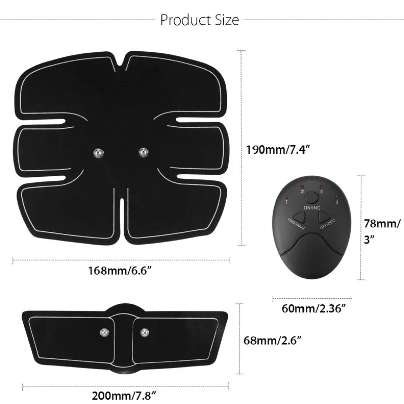Smart EMS Electric Muscle Stimulator for Exercises Abdominal Trainer Hip Buttock Six Pack Trainer Body Fitness Slimming Massage
Smart EMS Electric Muscle Stimulator for Exercises Abdominal Trainer Hip Buttock Six Pack Trainer Body Fitness Slimming Massage