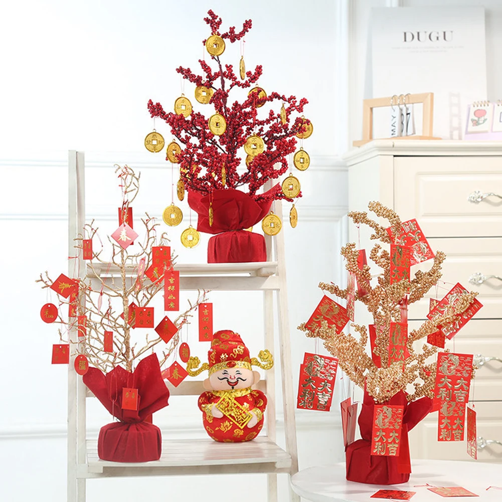 Chinese New Year Lucky Tree Chun Fu Character Red Envelope Fortune Tree Ornament for Home Office Desktop Decoration Gift
Chinese New Year Lucky Tree Chun Fu Character Red Envelope Fortune Tree Ornament for Home Office Desktop Decoration Gift
