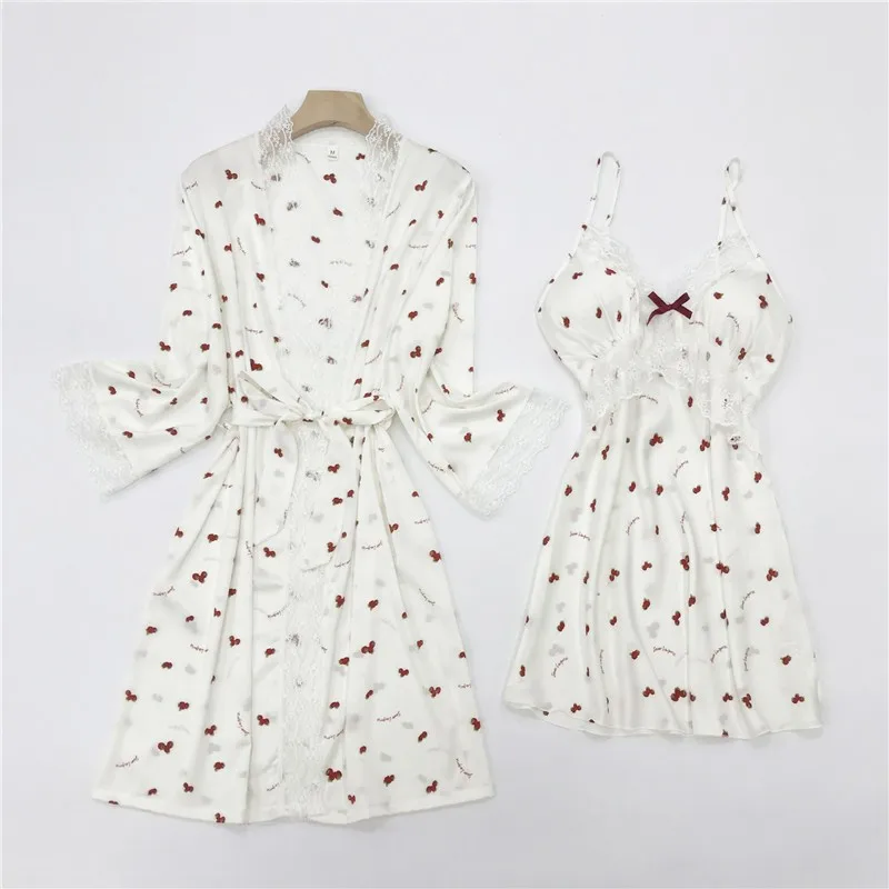 Комплект атласного шелкового халата, женская одежда для сна, кимоно, халат, халат, летнее свободное интимное белье, мягкий домашний халат, ко...
Комплект атласного шелкового халата, женская одежда для сна, кимоно, халат, халат, летнее свободное интимное белье, мягкий домашний халат, ко...