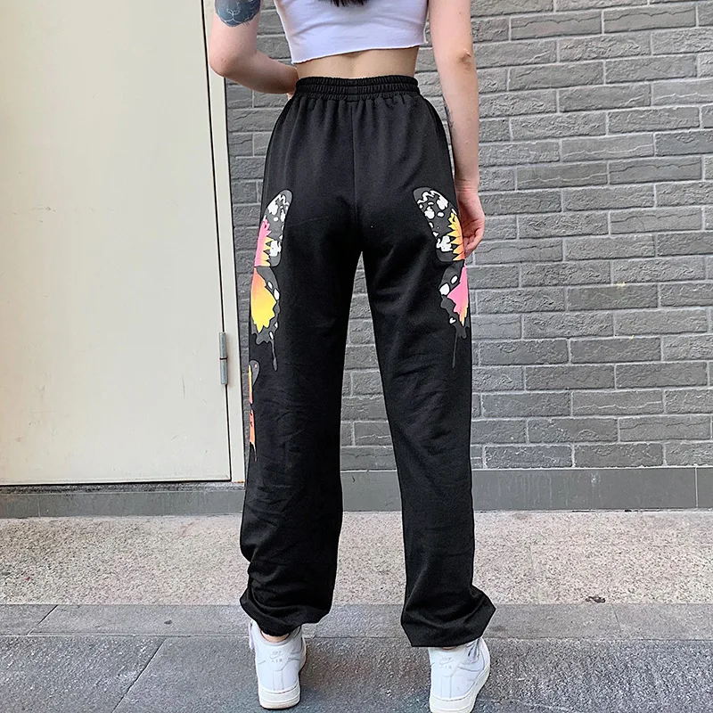 New suit Butterfly Print Dance Casual trousers Women's Summer Leisure Sportswear Trousers Coat Street Loose Clothing
New suit Butterfly Print Dance Casual trousers Women's Summer Leisure Sportswear Trousers Coat Street Loose Clothing
