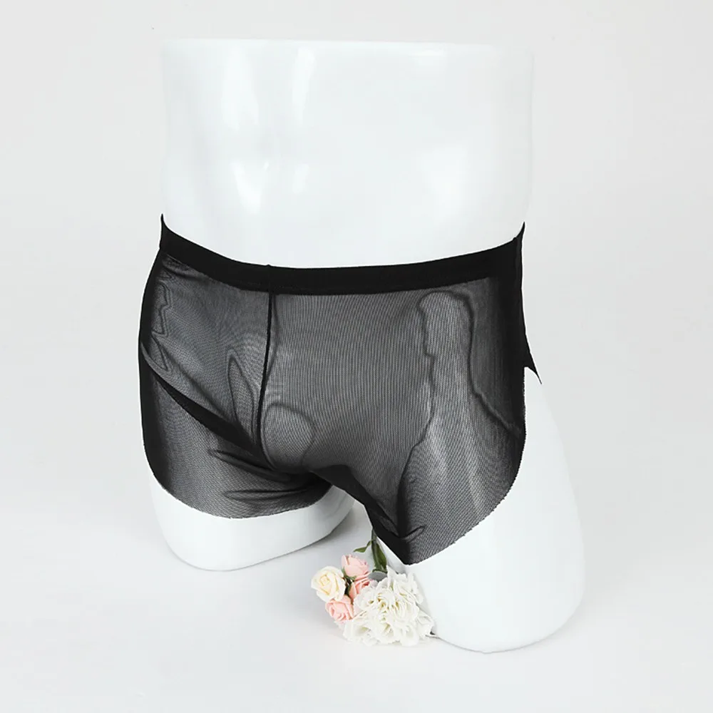 Transparent Mesh Underwear Man Breathable Boxer Brief Erotic Lingerie Man Ultra-Thin Underpants Male Side Split Panties Shorts
Transparent Mesh Underwear Man Breathable Boxer Brief Erotic Lingerie Man Ultra-Thin Underpants Male Side Split Panties Shorts