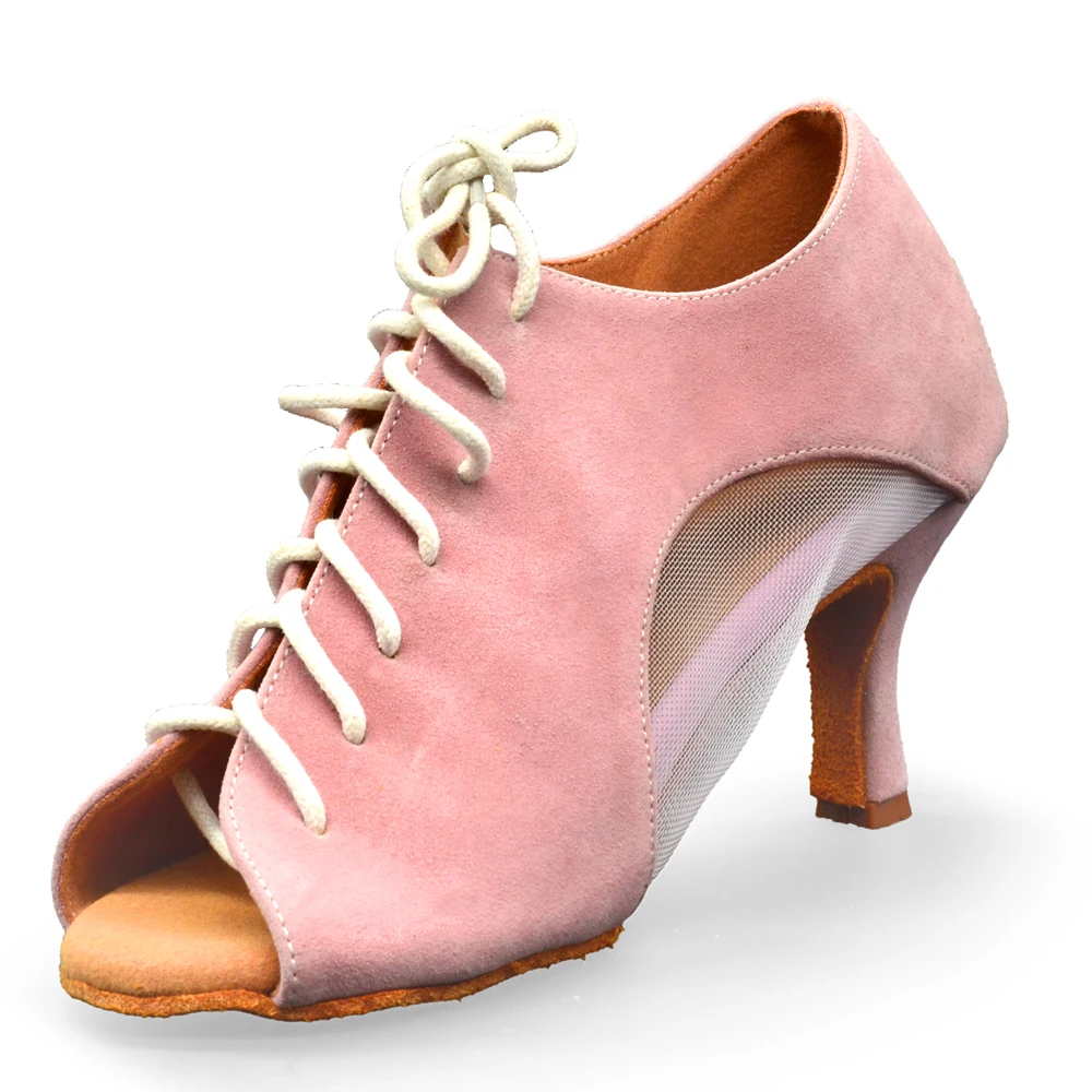 Zapatos De Baile; Каблук 7 см; Обувь для латинских танцев; Профессиональная танцевальная обувь для сальсы; Для женщин; Розовый нубук с сеткой; Удобна...
Zapatos De Baile; Каблук 7 см; Обувь для латинских танцев; Профессиональная танцевальная обувь для сальсы; Для женщин; Розовый нубук с сеткой; Удобна...