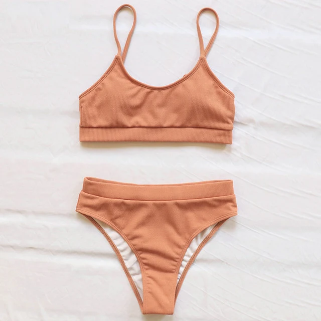 High Waist Bikinis Swimsuits Women Push Up Swimwear Ribbed Strap Bathing Suit Biquini Brazilian Bikini 2021 New Beachwear
High Waist Bikinis Swimsuits Women Push Up Swimwear Ribbed Strap Bathing Suit Biquini Brazilian Bikini 2021 New Beachwear