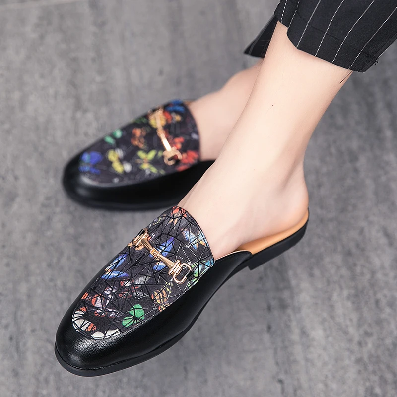 Man Fashion Shoes Leather Loafers Slipper Summer Male Moccasins Half Shoes for Men Casual Driving Shoes Masculino Mens Flats
Man Fashion Shoes Leather Loafers Slipper Summer Male Moccasins Half Shoes for Men Casual Driving Shoes Masculino Mens Flats
