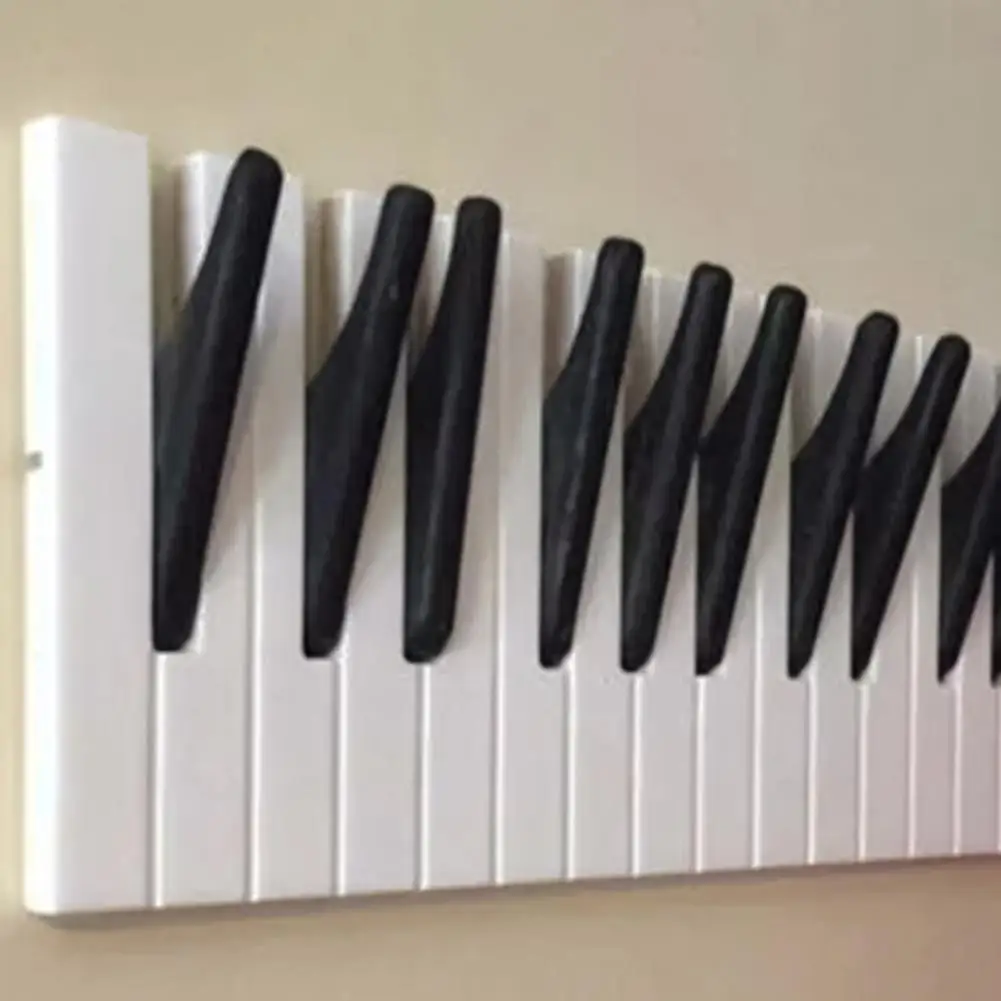 Storage Rack Innovative Piano Key Pattern Wood Nail-free Wall-mounted Hat Coat Hanger Bedroom Door Hooks Organization
Storage Rack Innovative Piano Key Pattern Wood Nail-free Wall-mounted Hat Coat Hanger Bedroom Door Hooks Organization