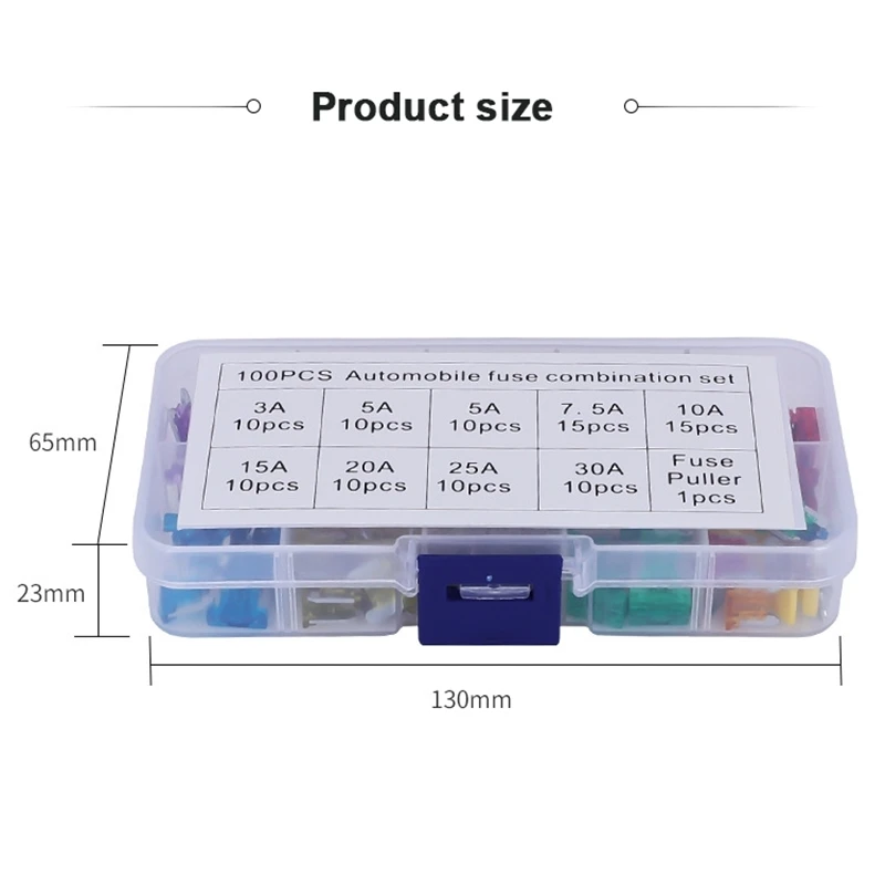Mini Small Medium Auto Fuses Car fuse 2A 3A 5A 7.5A 10A 15A 20A 25A 30A 35A Automotive Fuses tap Holder Blade Fuse Apapter DIY
Mini Small Medium Auto Fuses Car fuse 2A 3A 5A 7.5A 10A 15A 20A 25A 30A 35A Automotive Fuses tap Holder Blade Fuse Apapter DIY