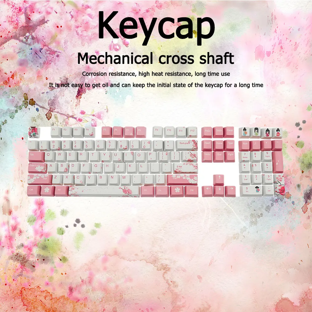 PBT Dye Sublimation Key Cap Switches Keycap Set English Layout 108 Key Cartoon cute game with Key Puller for Mechanical Keyboard
PBT Dye Sublimation Key Cap Switches Keycap Set English Layout 108 Key Cartoon cute game with Key Puller for Mechanical Keyboard