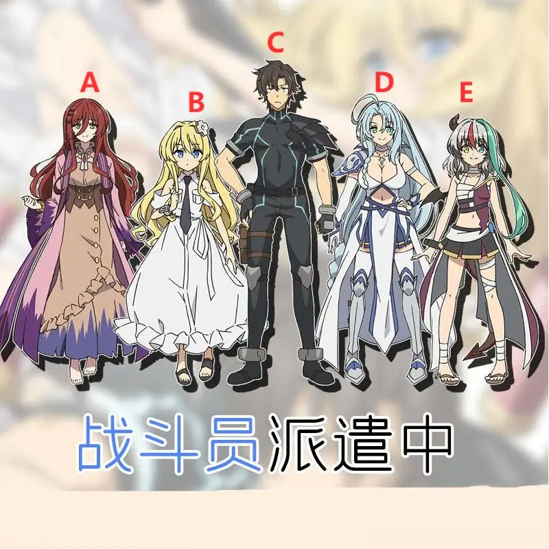 Anime Stand Combatants Will Be Dispatched Kisaragi Alice Grimm Sentouin Roku-gou Acrylic Figure Display desktop decoration 15cm
Anime Stand Combatants Will Be Dispatched Kisaragi Alice Grimm Sentouin Roku-gou Acrylic Figure Display desktop decoration 15cm