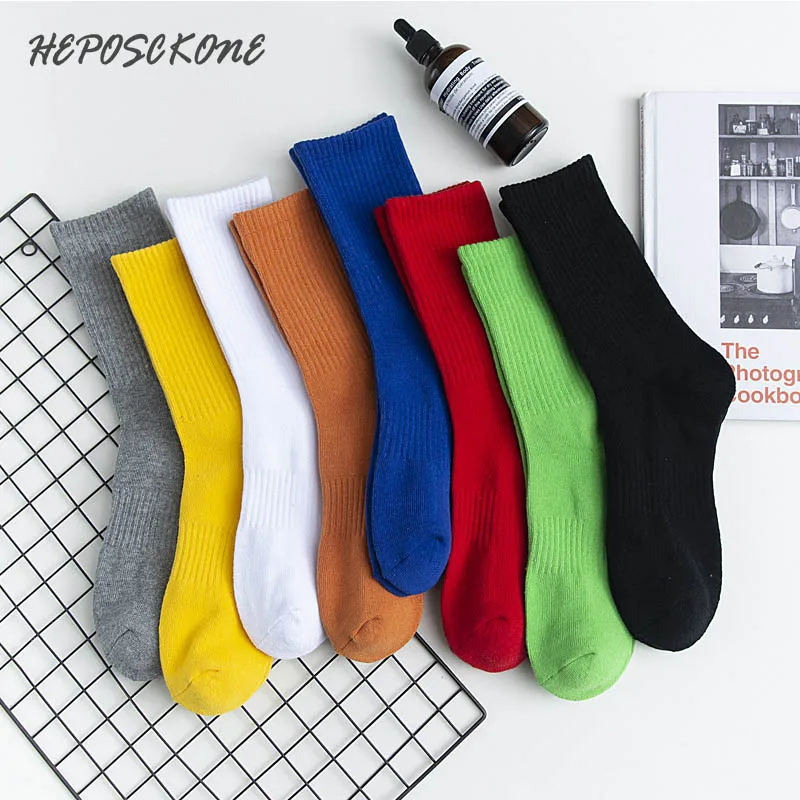 Фото Простые крутые повседневные Веселые забавные короткие носки в стиле Харадзюку