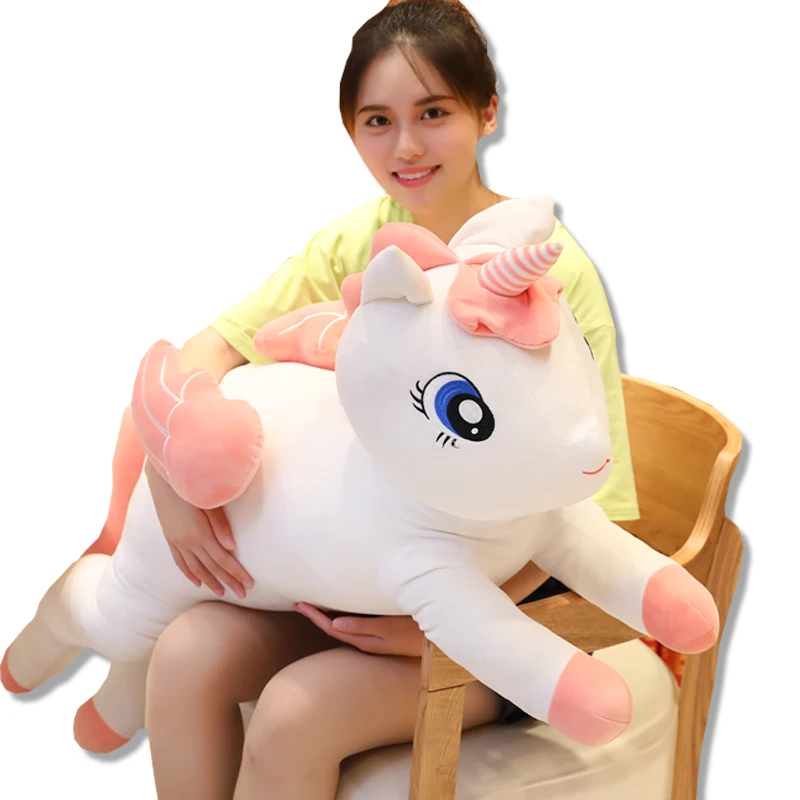 Cute 60/90cm Unicorn Plush Toy Soft Stuffed Popular Cartoon Unicorn Dolls Animal Horse Toy High Quality Toys For Children Girls
Cute 60/90cm Unicorn Plush Toy Soft Stuffed Popular Cartoon Unicorn Dolls Animal Horse Toy High Quality Toys For Children Girls